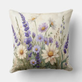  - Cottagecore Throw Pillow クッション (裏面)