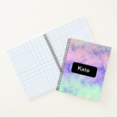 Cotten Candy Clouds ノートブック (内部)