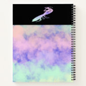 Cotten Candy Clouds Praying Mantis ノートブック (裏面)