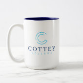 Cottey College ツートーンマグカップ (左)