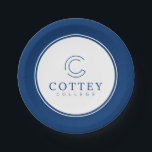 Cottey College ペーパープレート<br><div class="desc">Step up your everyday game and show the world your undeniable school pride with this official Cottey College branding! Whether you are a dedicated student crushing your classes, a proud alumni representing your amazing collegiate roots, or a passionate fan cheering on the Comets, this authentic merchandise is your absolute ultimate...</div>