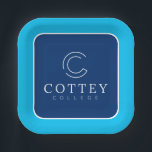 Cottey College ペーパープレート<br><div class="desc">Step up your everyday game and show the world your undeniable school pride with this official Cottey College branding! Whether you are a dedicated student crushing your classes, a proud alumni representing your amazing collegiate roots, or a passionate fan cheering on the Comets, this authentic merchandise is your absolute ultimate...</div>