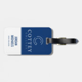 Cottey College ラゲッジタグ (裏面横)