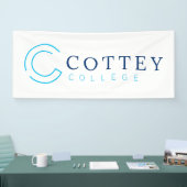 Cottey College 横断幕 (トレードショー)