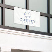 Cottey College 横断幕 (ビルの外側)