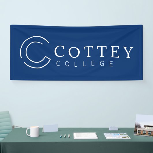 Cottey College 横断幕 (トレードショー)