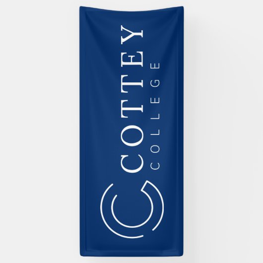 Cottey College 横断幕 (縦)