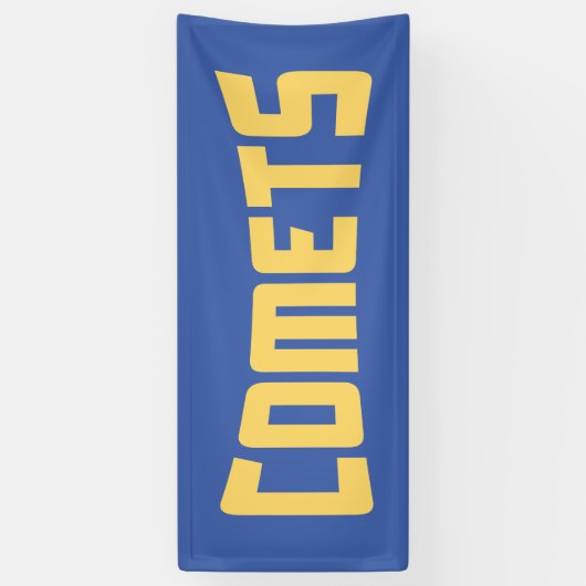 Cottey College Comets 横断幕 (縦)