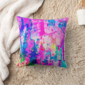 cotton candy abstract modern dream クッション (ブランケット)