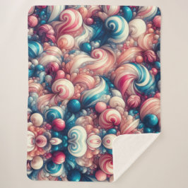 Cotton Candy Bubblegum シェルパブランケット