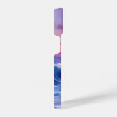 Cotton Candy Cove | Pink Ocean Watercolor Painted iPhoneケース (右側面)