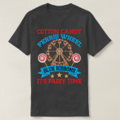 Cotton Candy, Ferris Wheel, Blue Ribbons, It's Fai Tシャツ (デザイン正面)