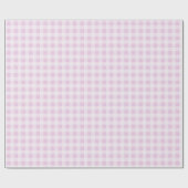 Cotton Candy Gingham Wrapping Paper ラッピングペーパー (フラット)