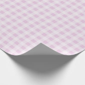 Cotton Candy Gingham Wrapping Paper ラッピングペーパー (角)