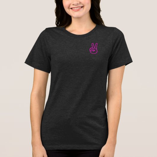 cotton candy good vibes トライブレンドTシャツ (正面)