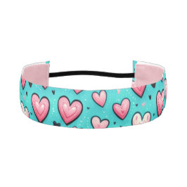 Cotton Candy Love アスレチックヘッドバンド