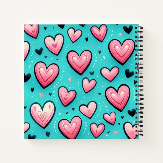 Cotton Candy Love ノートブック (裏面)