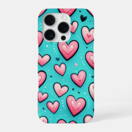Cotton Candy Love iPhone 16 Proケース