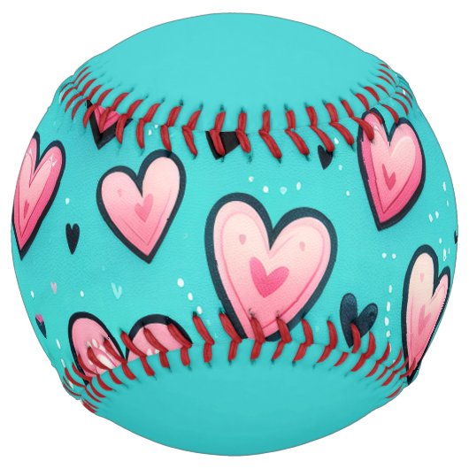 Cotton Candy Love (personalize) ソフトボール (正面)