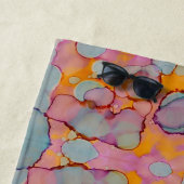 Cotton Candy Mirage ビーチタオル (インサイチュ)