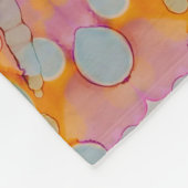 Cotton Candy Mirage フリースブランケット (角)