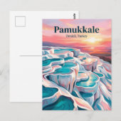 Cotton Castle, Denizli, Aegean ポストカード (正面/裏面)