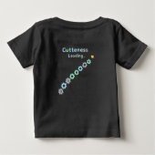 Cotton Confort Robot ベビーTシャツ (裏面)