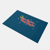 Cotton Headed Ninny Muggins Funny Elf Christmas ドアマット (アングル)