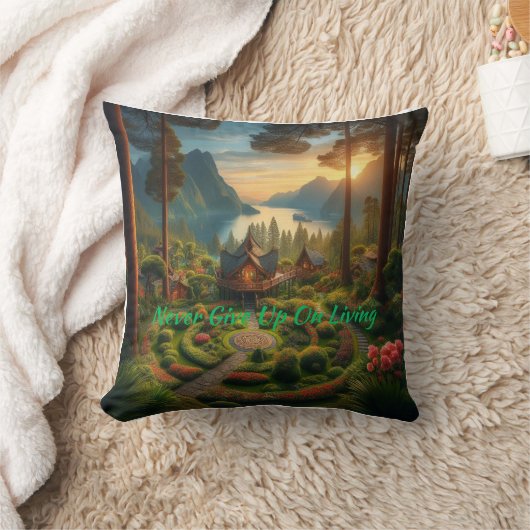 cotton pillow クッション (ブランケット)