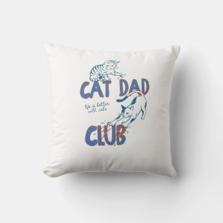 Cotton pillow cat design クッション
