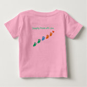 Cotton Tee - Dinosaur Fun ベビーTシャツ (裏面)