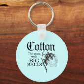 COTTON THE PLANT WITH BIG BALLS キーホルダー (正面)