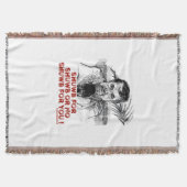 Cotton Throw "Shuwb 4 Shuwb" スローブランケット (正面)