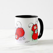 Cottonballsの信号器のマグ マグカップ (正面右)