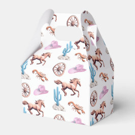 Cottoncandy Western Theme Cowgirl Party Art フェイバーボックス