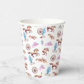 Cottoncandy Western Theme Cowgirl Party Art 紙コップ (右)