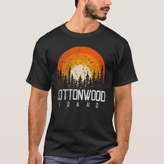 Cottonwood Idaho IDレトロヴィンテージ70s 80s 90s Tシャツ (正面)