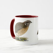 Coturnixのファラオのウズラ マグカップ (正面左)