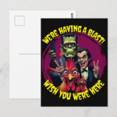  "Couch Cryptid Selfie" Cheesy Chicken ポストカード (正面/裏面)