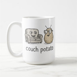 Couch Potato コーヒーマグカップ