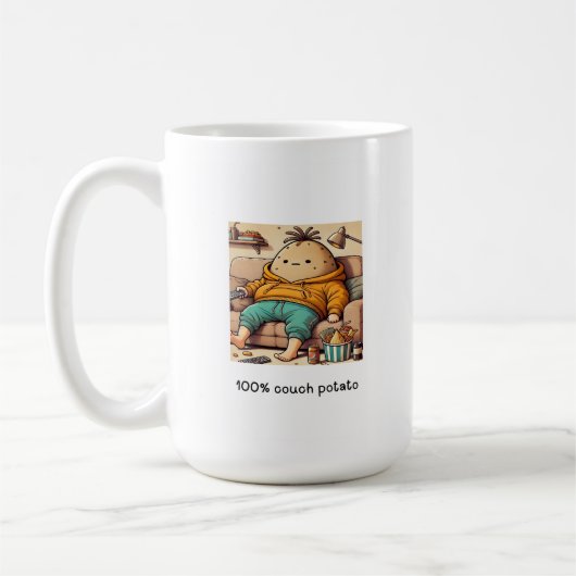 Couch potato mug コーヒーマグカップ (左)