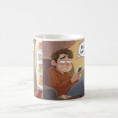 Couch Potato & Snacks – Funny Relatable Mug コーヒーマグカップ (中央)