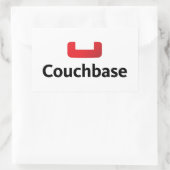 Couchbaseノートパソコンステッカー 長方形シール (バッグ)