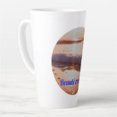 Couche de soleil beauté marine カフェラテマグ (左アングル)