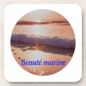 Couche de soleil beauté marine コースター (正面)