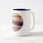 Couche de soleil beauté marine ツートーンマグカップ (正面右)