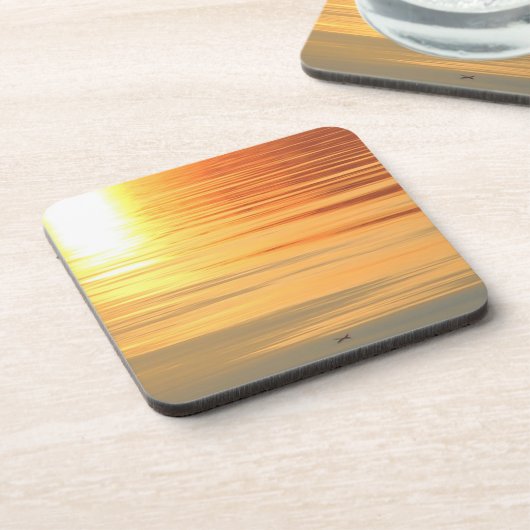 couché de soleil plume  コースター (左側)