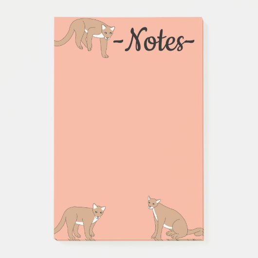 Cougar ポストイット (正面)
