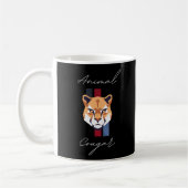 cougar head コーヒーマグカップ (左)