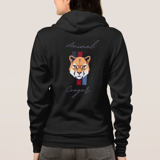 cougar head パーカ (裏面)